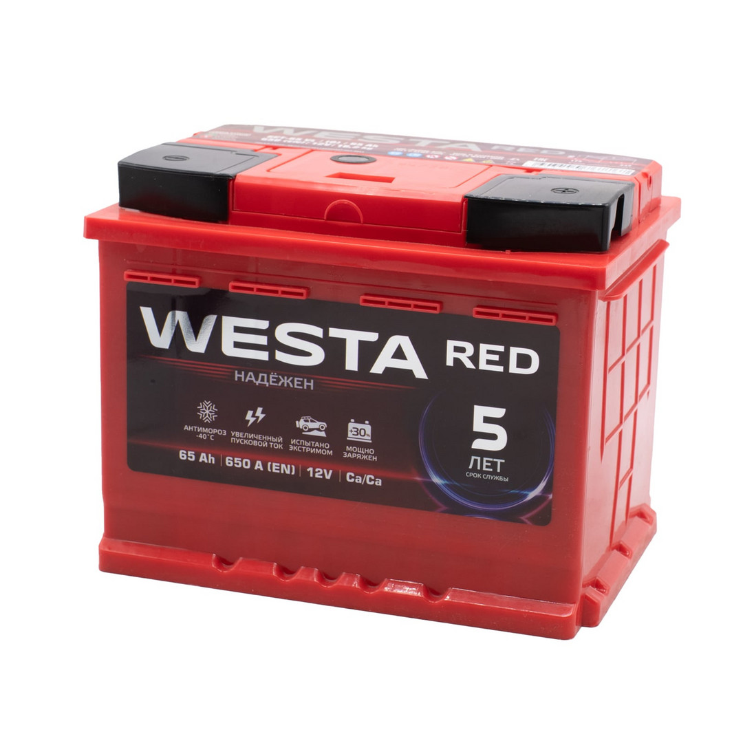 WESTA RED Premium 65ач евро 650А 242х175х190