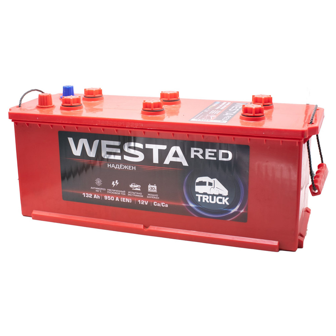 WESTA RED Premium 132ач росс 950А 513x189x223