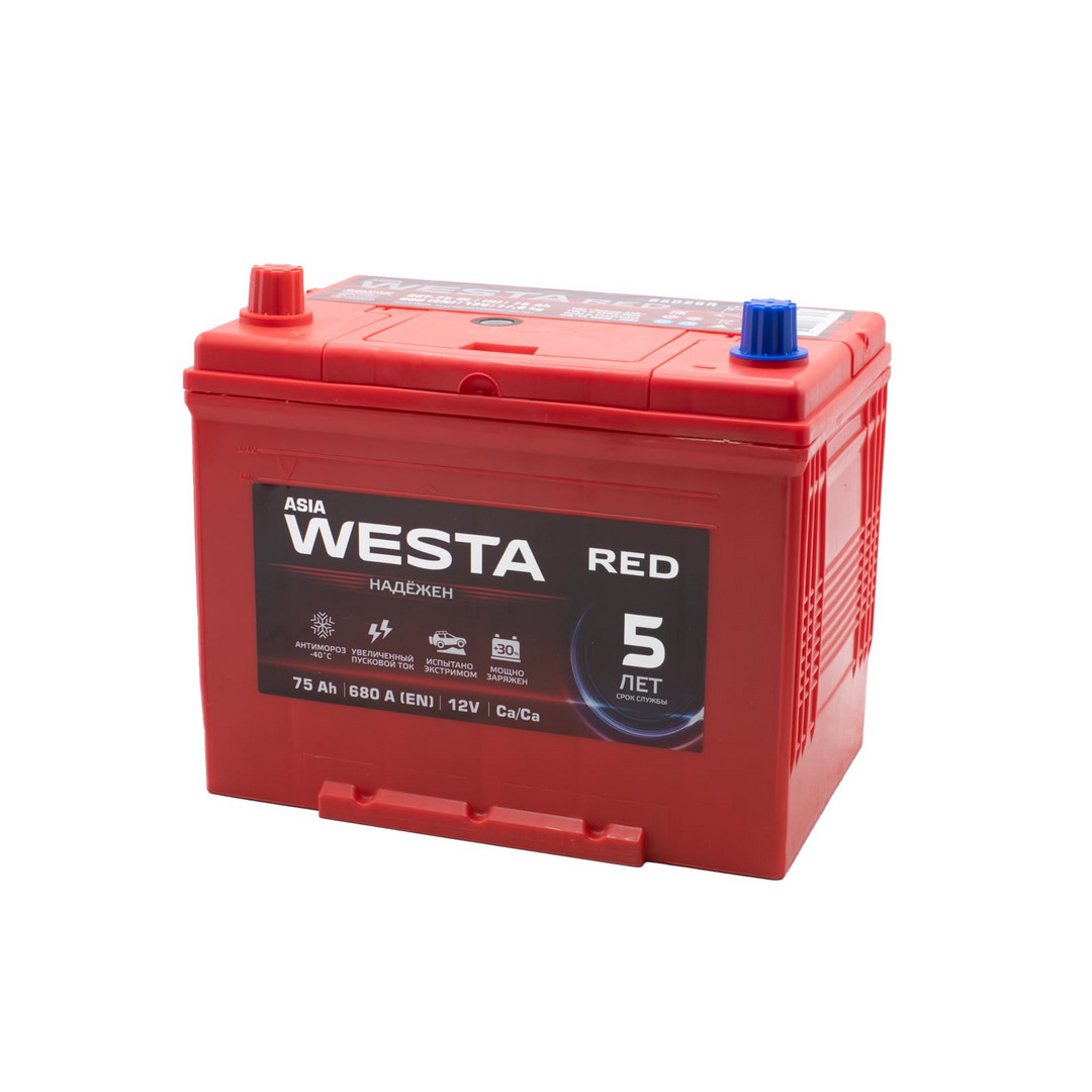 WESTA RED Asia 75ач росс 680А 258х170х220