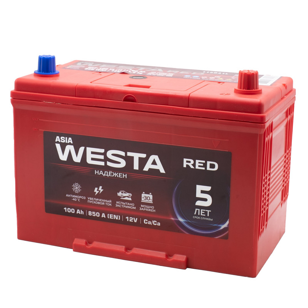 WESTA RED Asia 100ач евро 850А 300х170х220