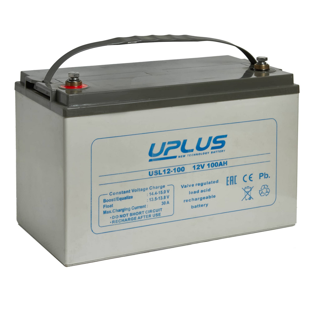 UPLUS AGM Long Life USL12-100 108ач 1000А 330x175x220 DC31