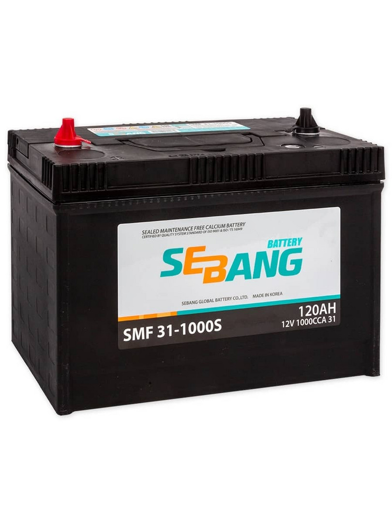 SEBANG USA Truck 190ач uni 1000А 330x170x240 винт.