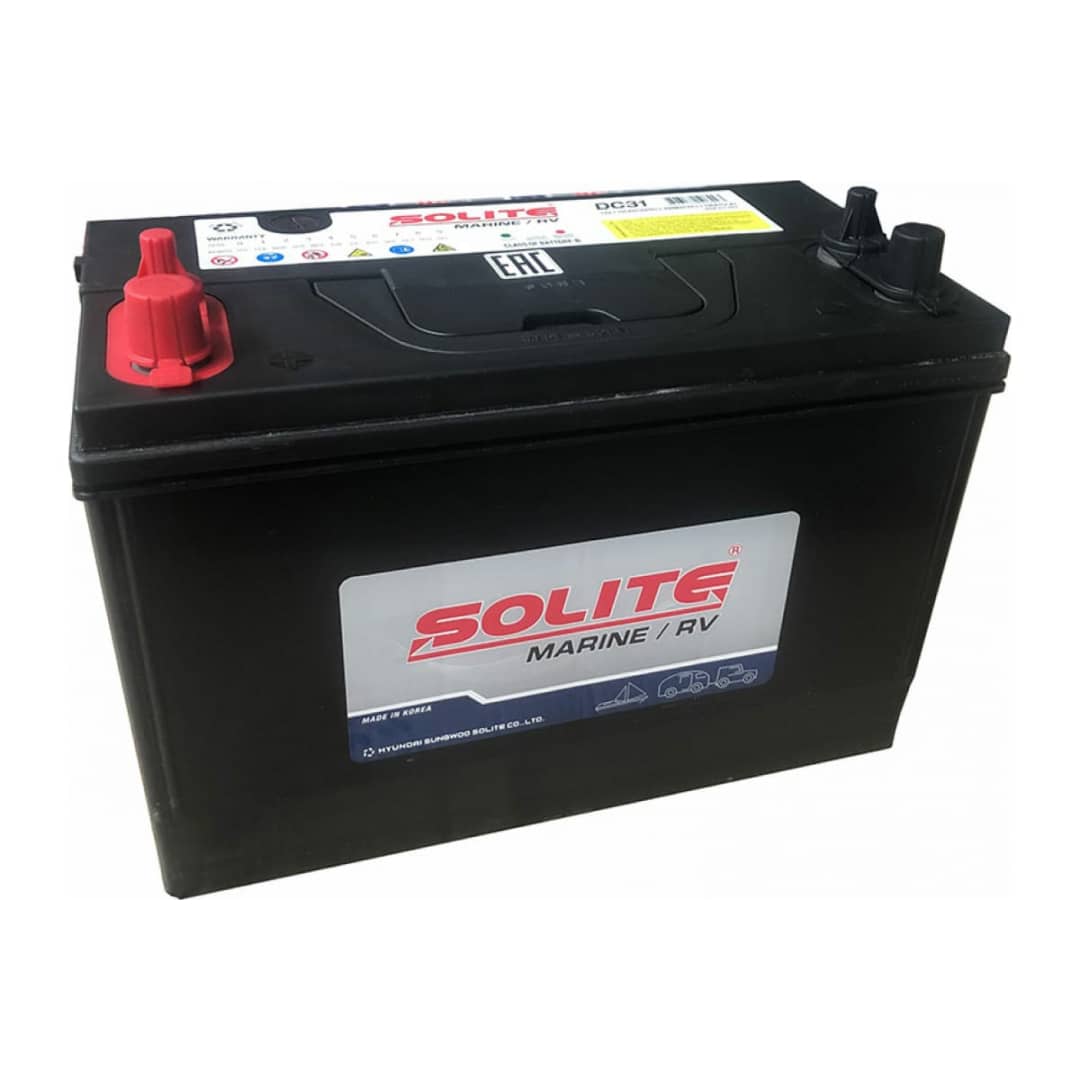 SOLITE Marine 110ач росс 750А винт. 330x170x240 XDC31